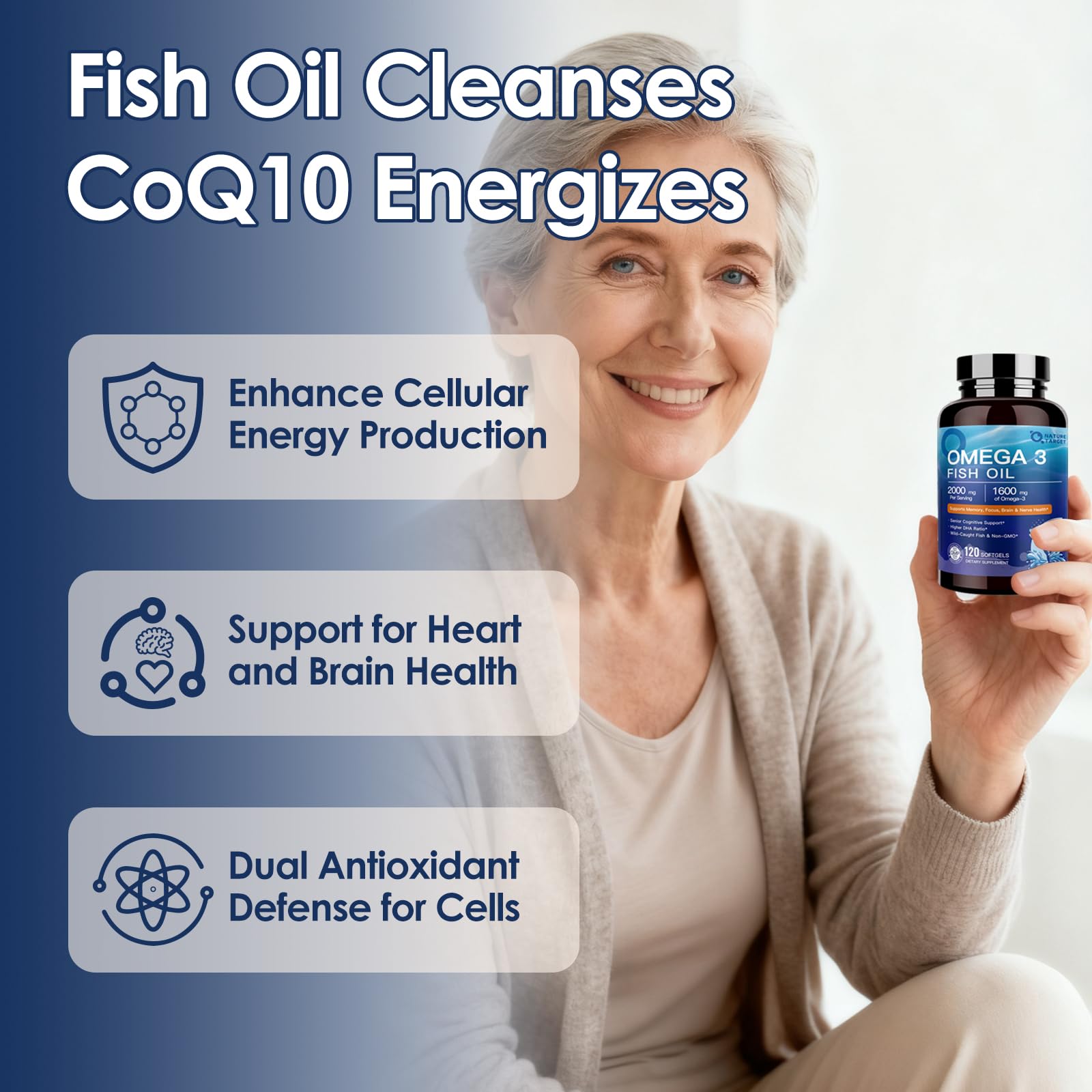Enteric-coated Omega 3 softgels reduce fishy aftertaste and burping