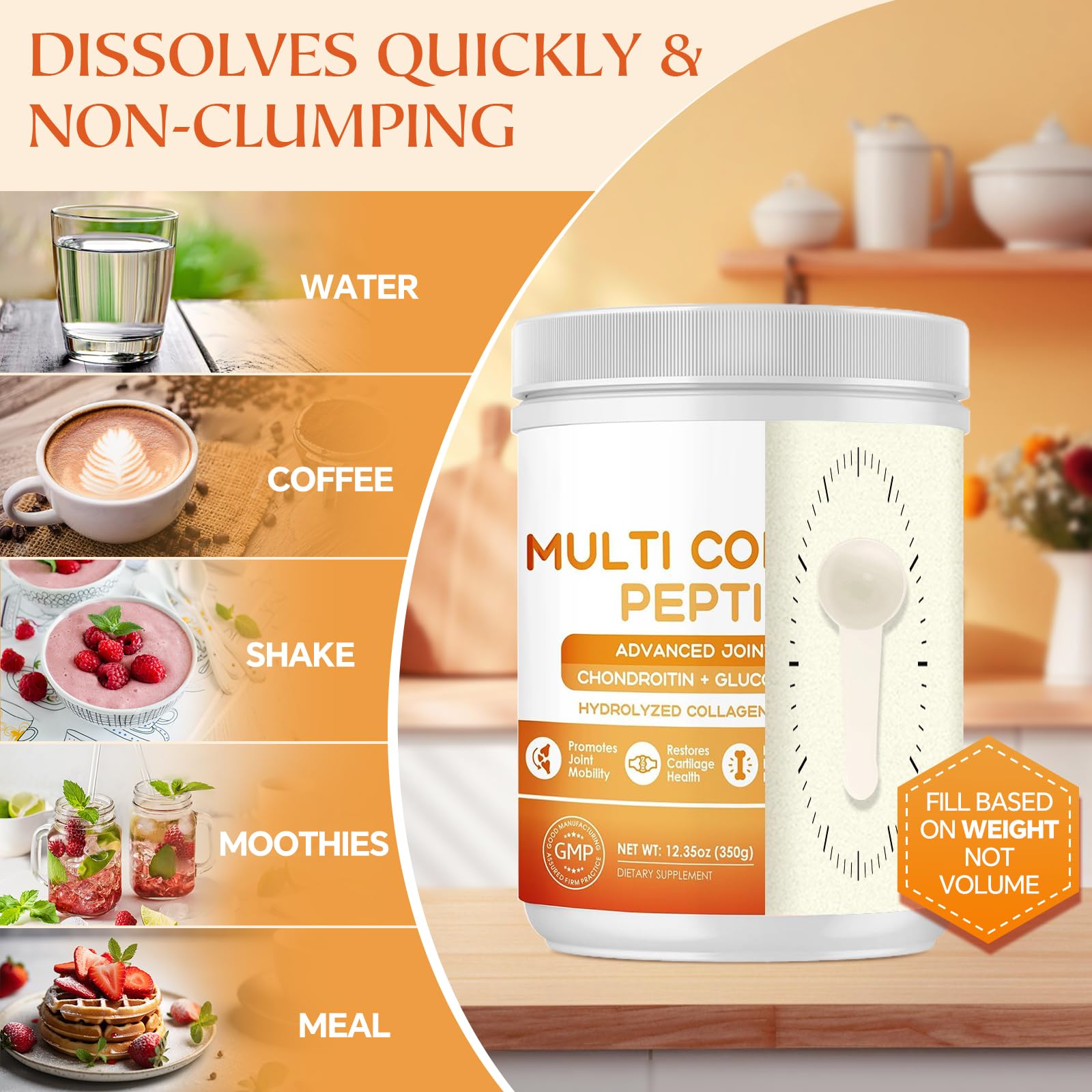 Nature Target packaging highlighting GMP-certified facility and testing
