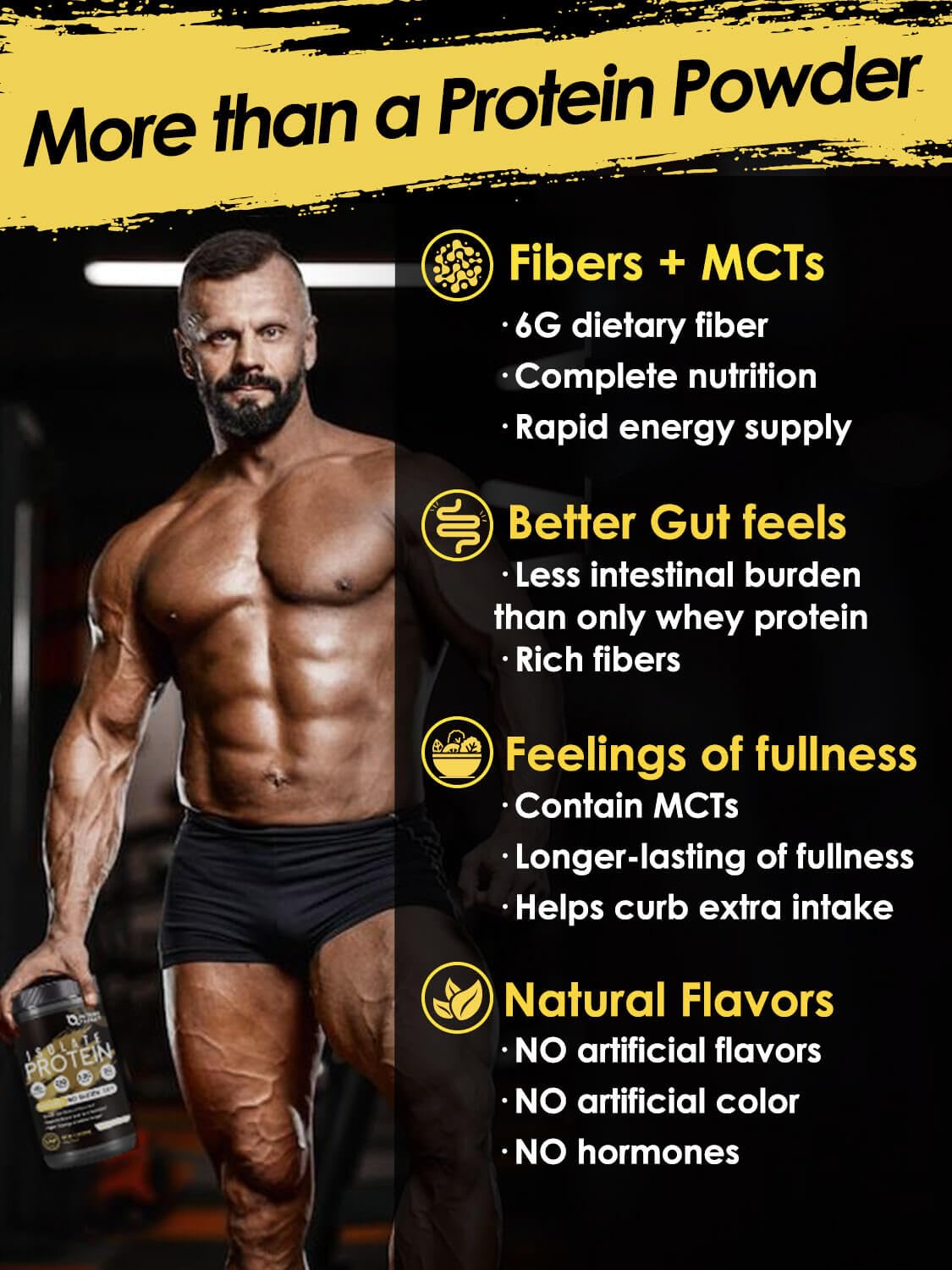 NATURE TARGET Whey Protein Ingredients Blend, animal and plant proteins for balanced nutrition.