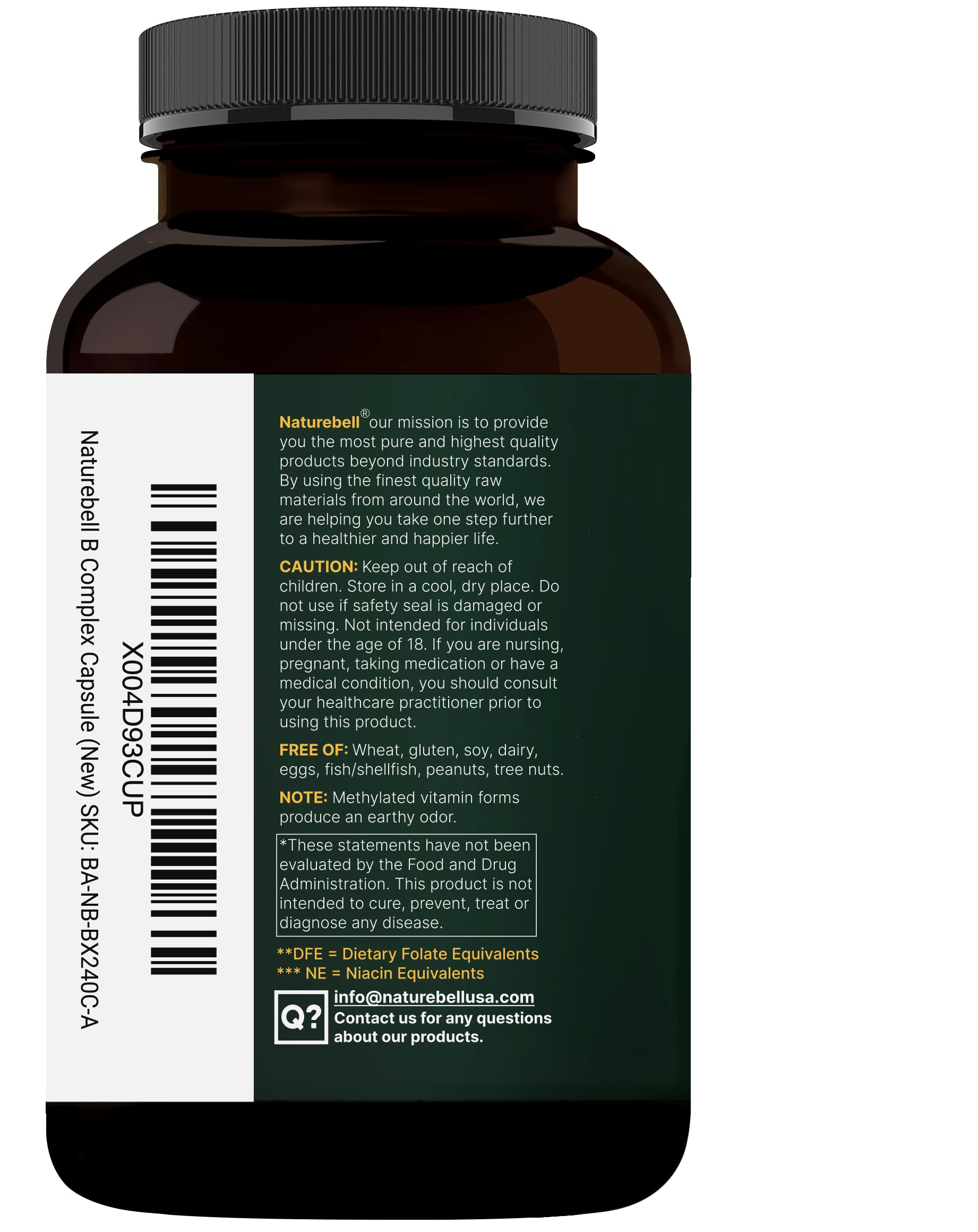 NatureBell 4-month supply packaging demonstrates long-term consistency.