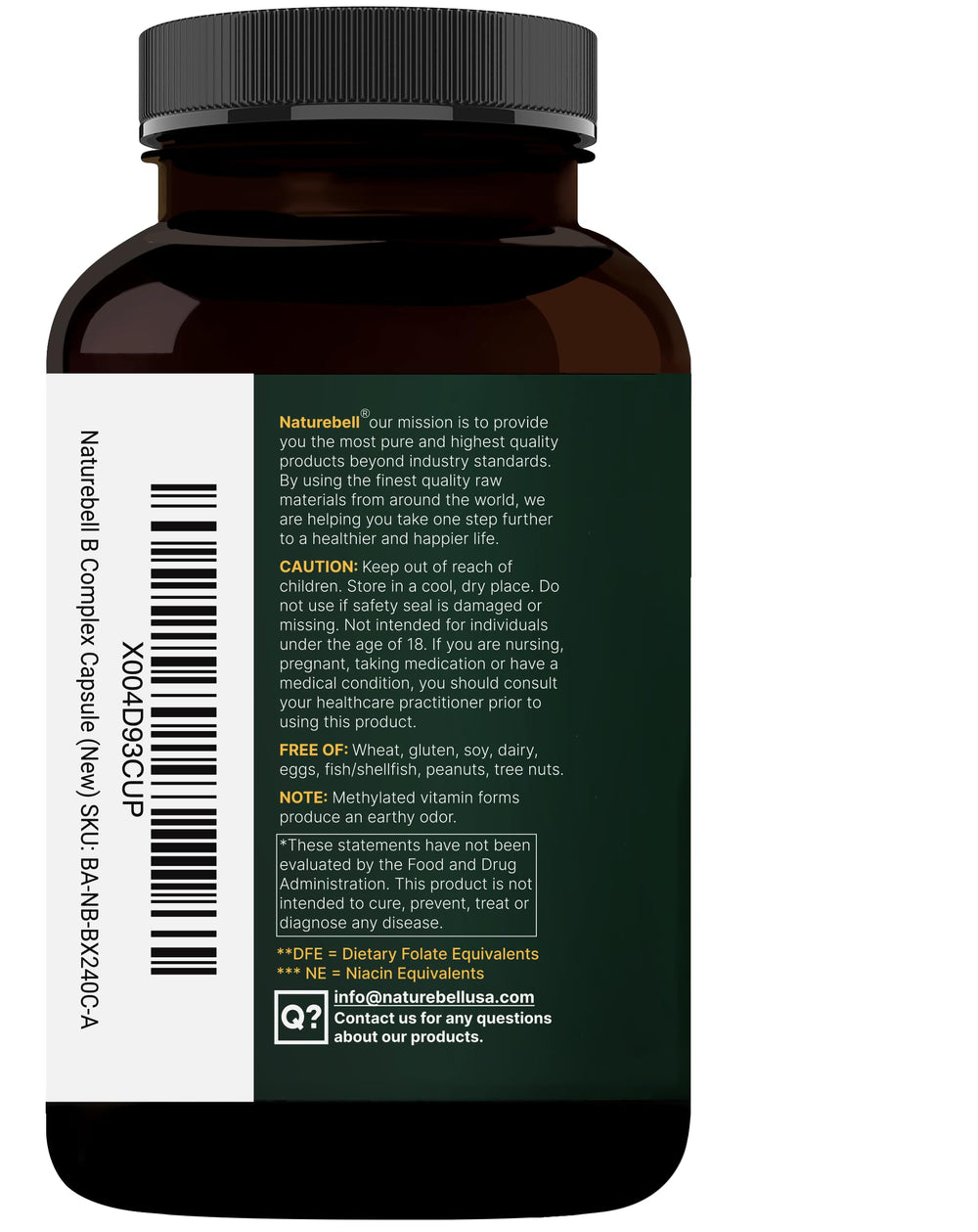 NatureBell 4-month supply packaging demonstrates long-term consistency.