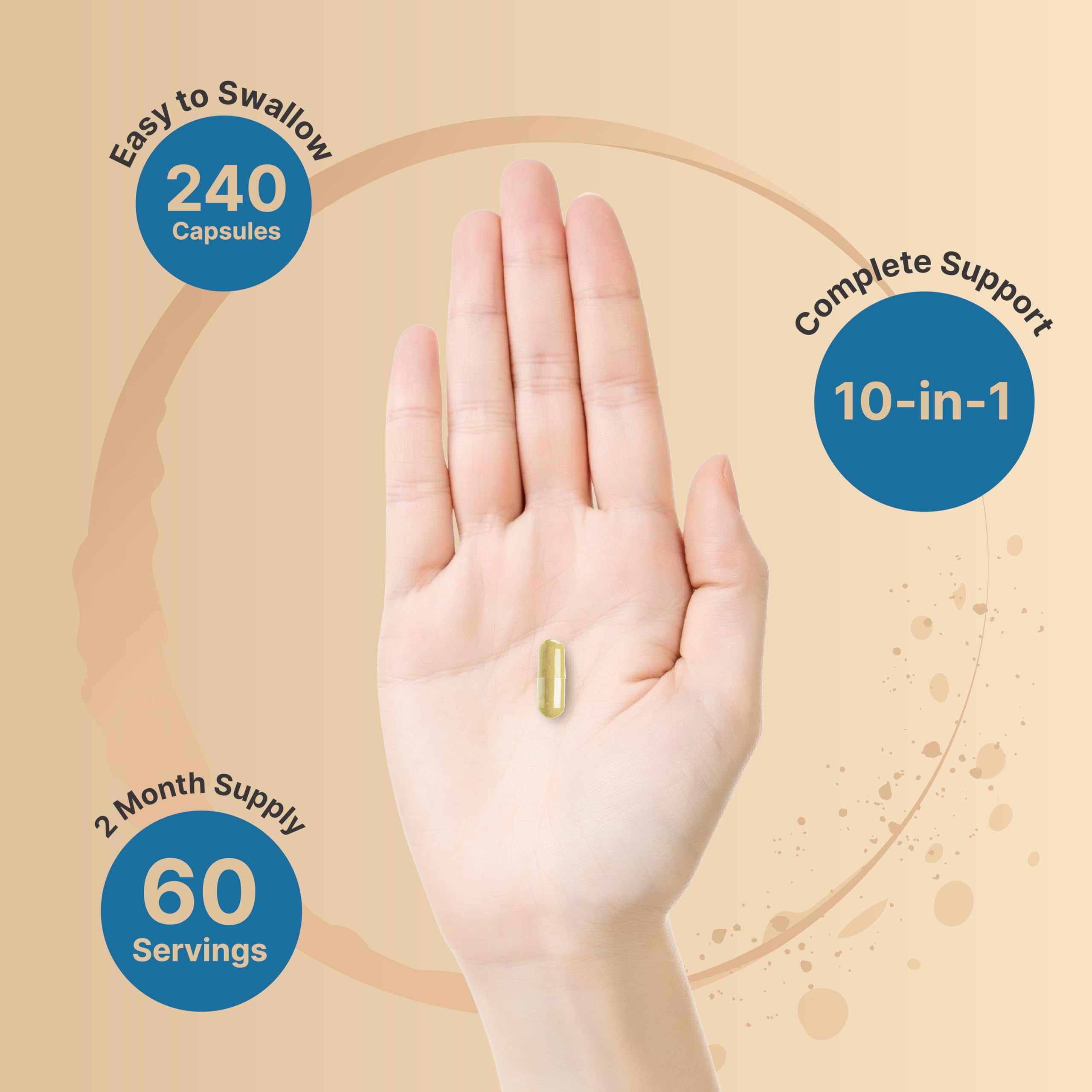 NatureBell label shows non-GMO and clean ingredients for peace of mind.