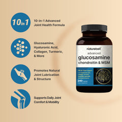 Turmeric and boswellia components in NatureBell formula for activity comfort.