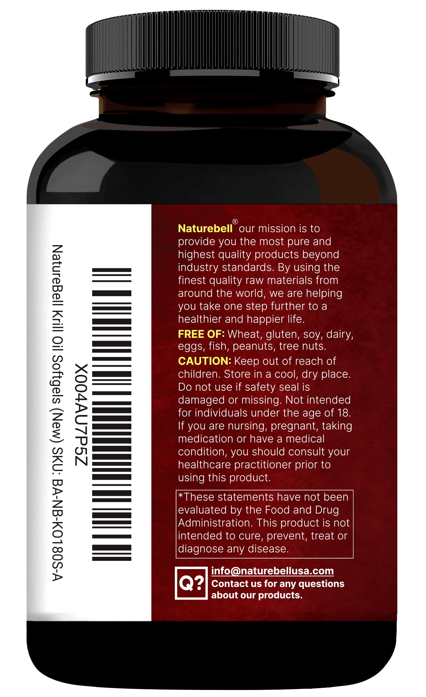 NatureBell Antarctic Krill Oil on a breakfast table for daily routine