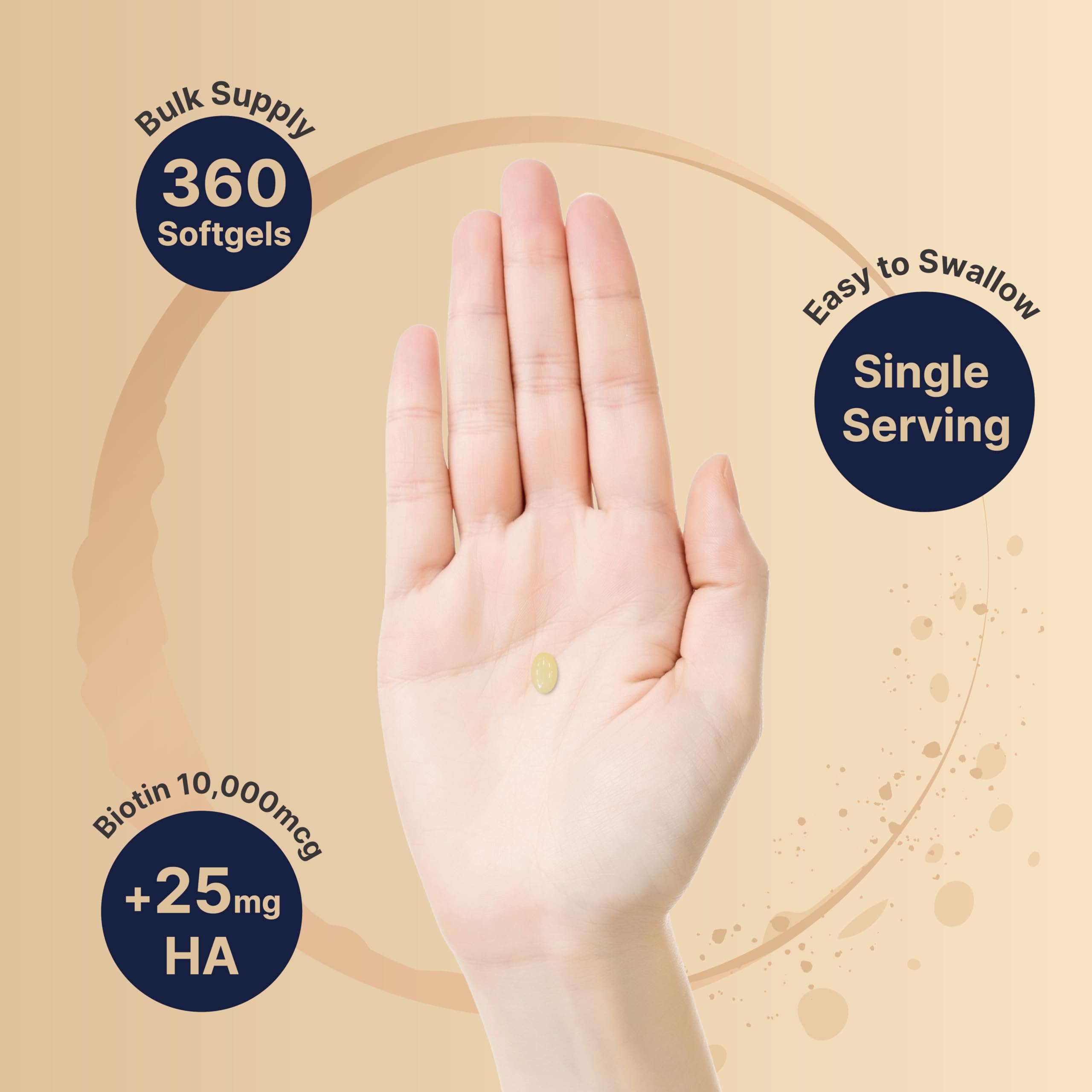 NatureBell softgels with coconut oil infusion hinting at absorption support