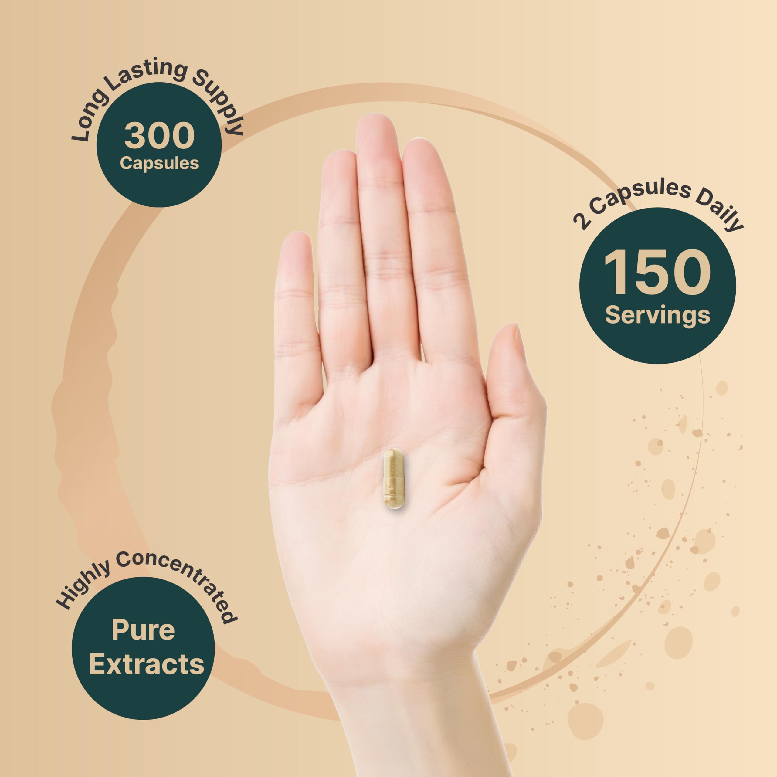 NatureBell capsules closeup emphasizing high-dosage nootropic blend