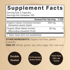 NatureBell Ceylon Cinnamon capsules pack ready for routine wellness