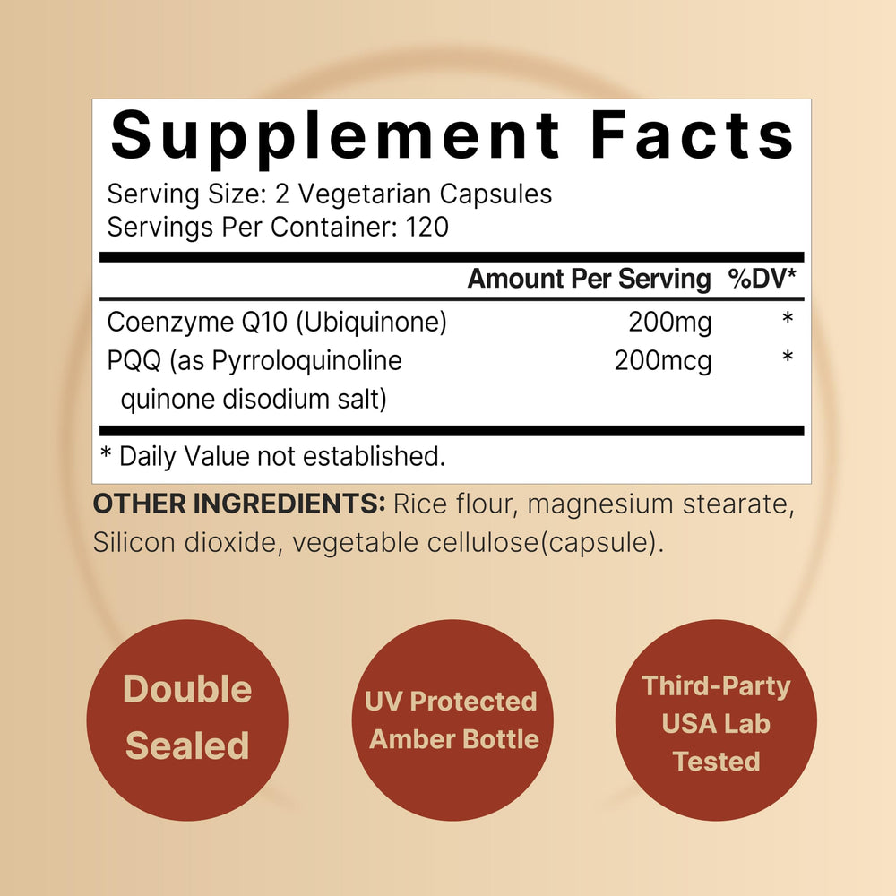 NatureBell CoQ10 capsules shown for easy daily supplementation and heart support.