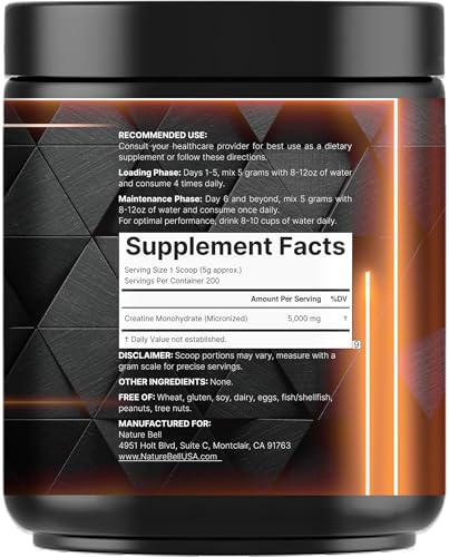 Dissolving NatureBell Creatine Monohydrate into water for easy mixing.