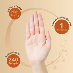 NatureBell D3 K2 dosage chart shows daily use