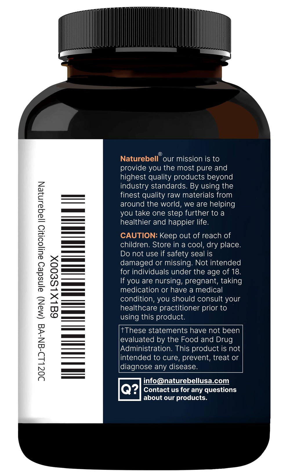 NatureBell daily dosing guidance graphic helps planning routines