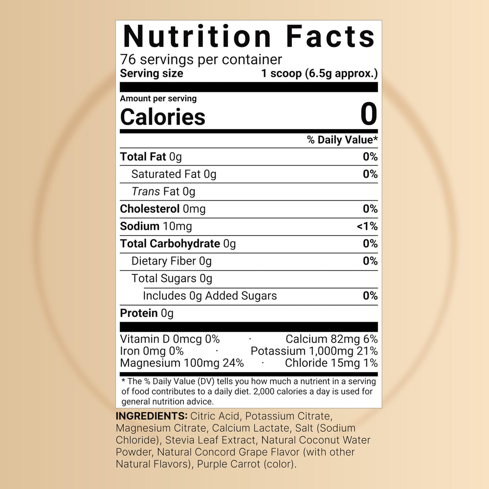 NatureBell Electrolytes powder with scoop showing precise serving for keto hydration