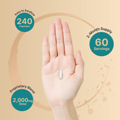 NatureBell hyaluronic acid bottle cap and seal showcasing freshness.