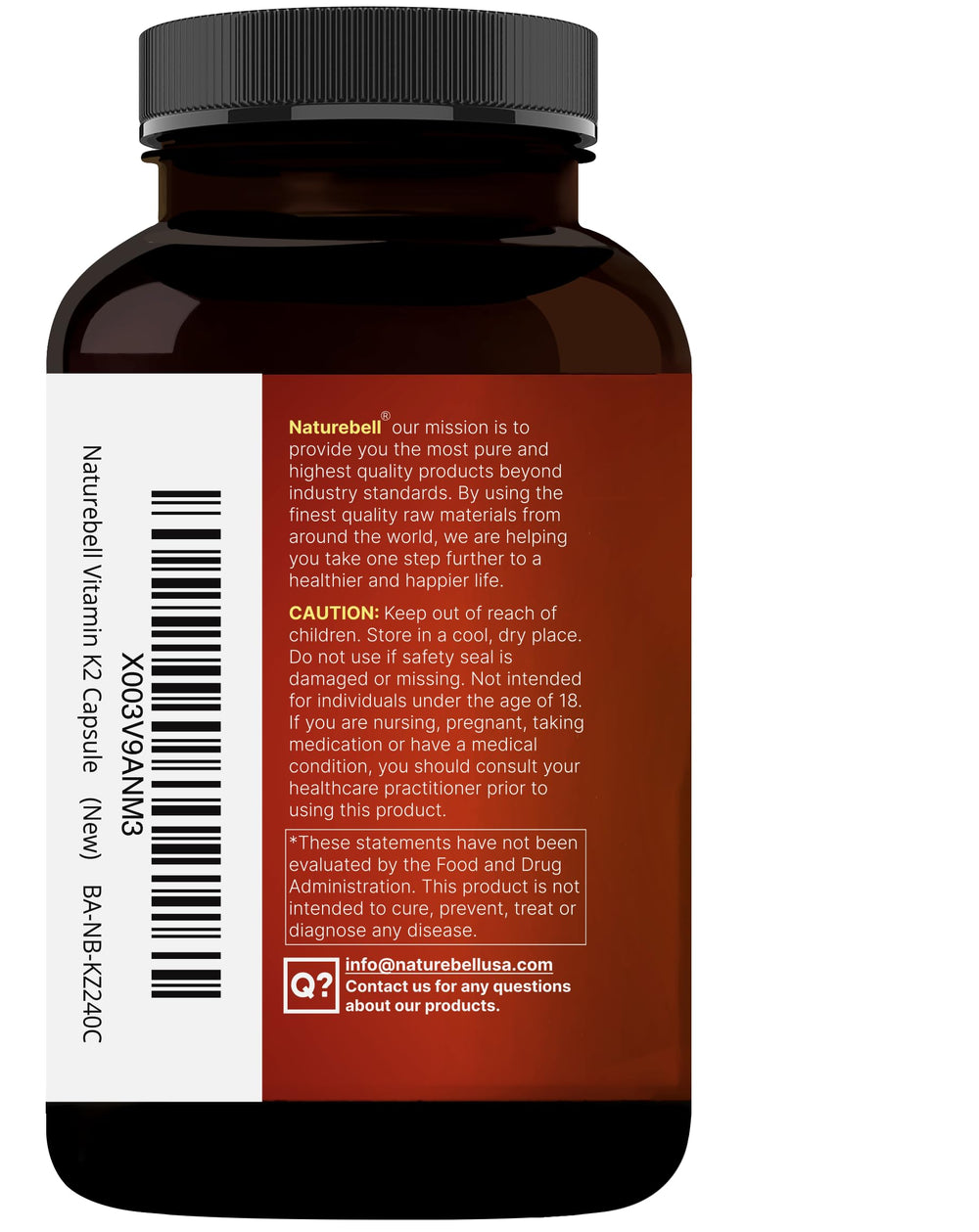 NatureBell packaging on desk with healthy lifestyle elements.