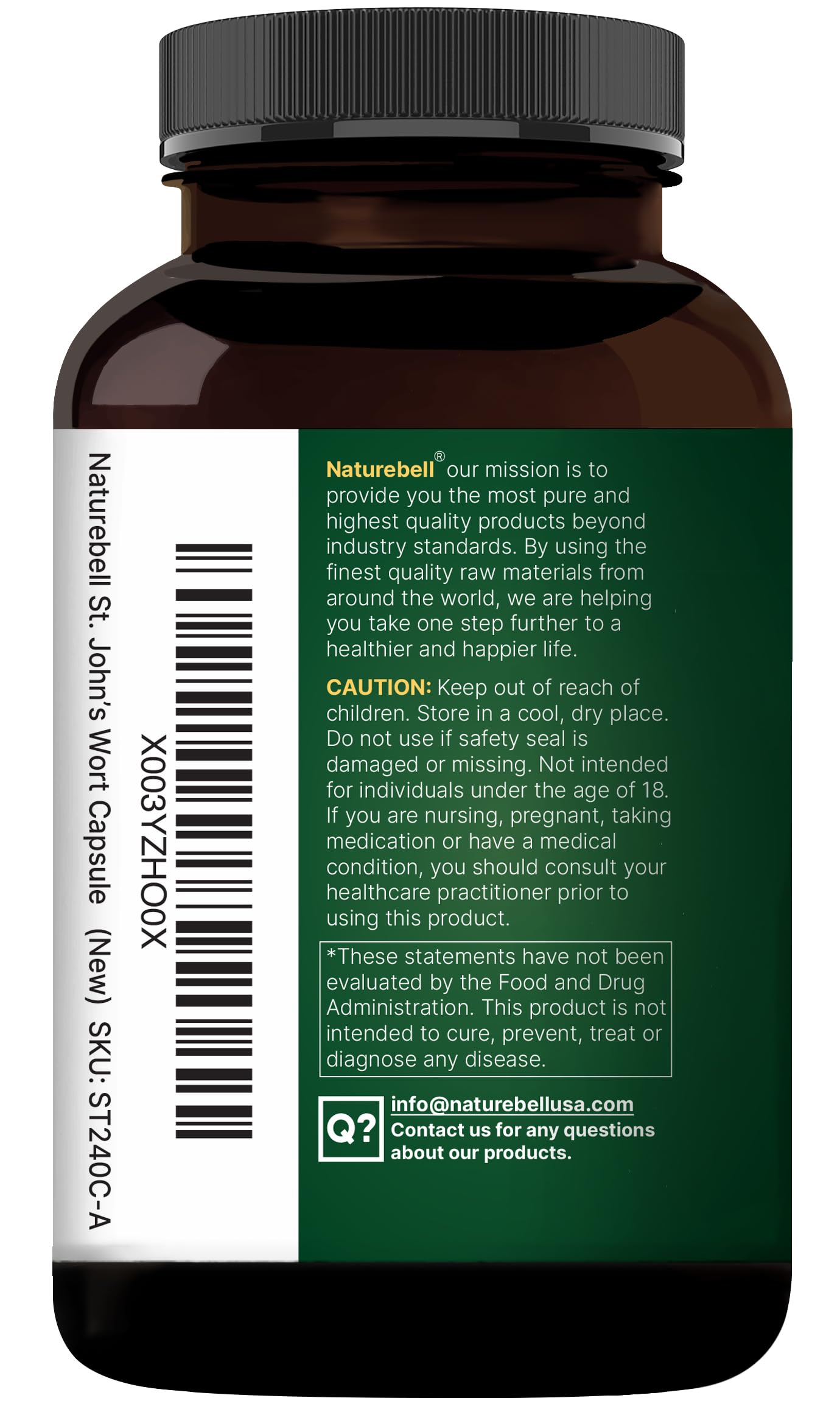 NatureBell bottle shown beside a calm daily routine setup