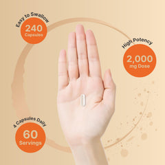 NatureBell bottle pouring capsules for convenient daily use