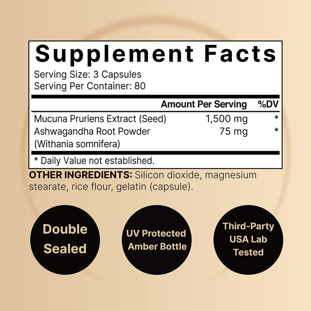 NatureBell made-in-California facility stamp shown on the bottle for quality origin