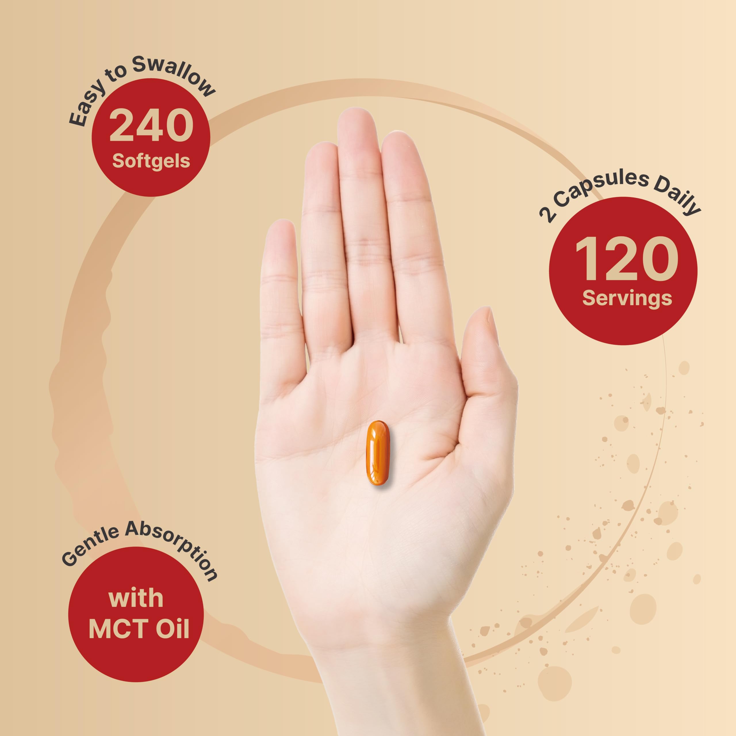 NatureBell MCT-oil-infused softgels suggest smoother digestion.