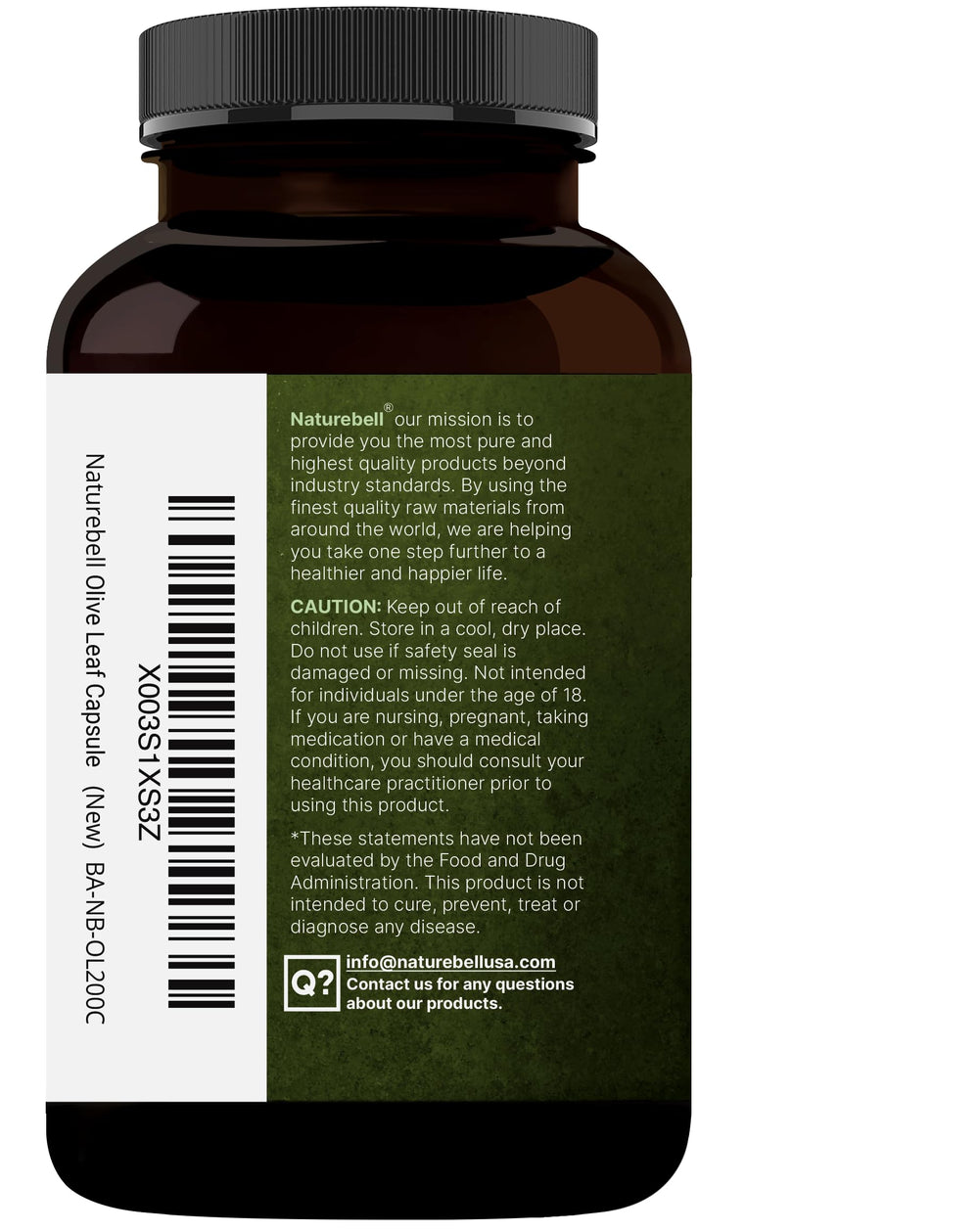 Usage scene of NatureBell olive leaf extract with a glass of water for daily routine.