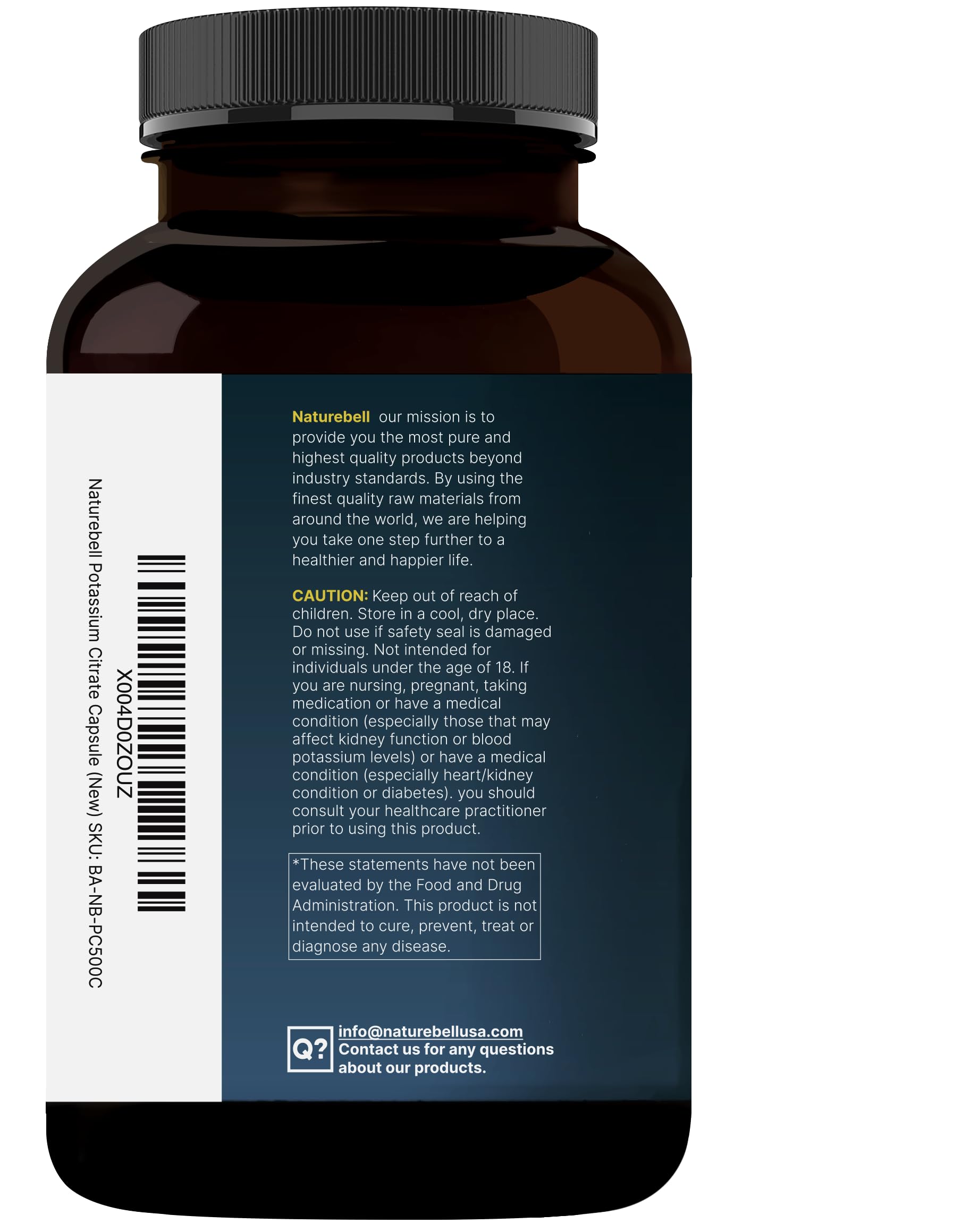 NatureBell daily-use capsules promote balanced minerals for active living