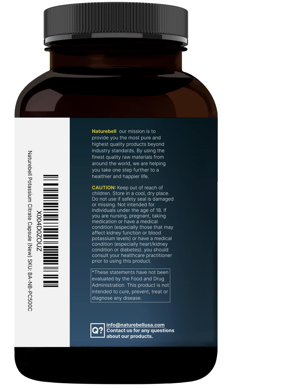 NatureBell daily-use capsules promote balanced minerals for active living