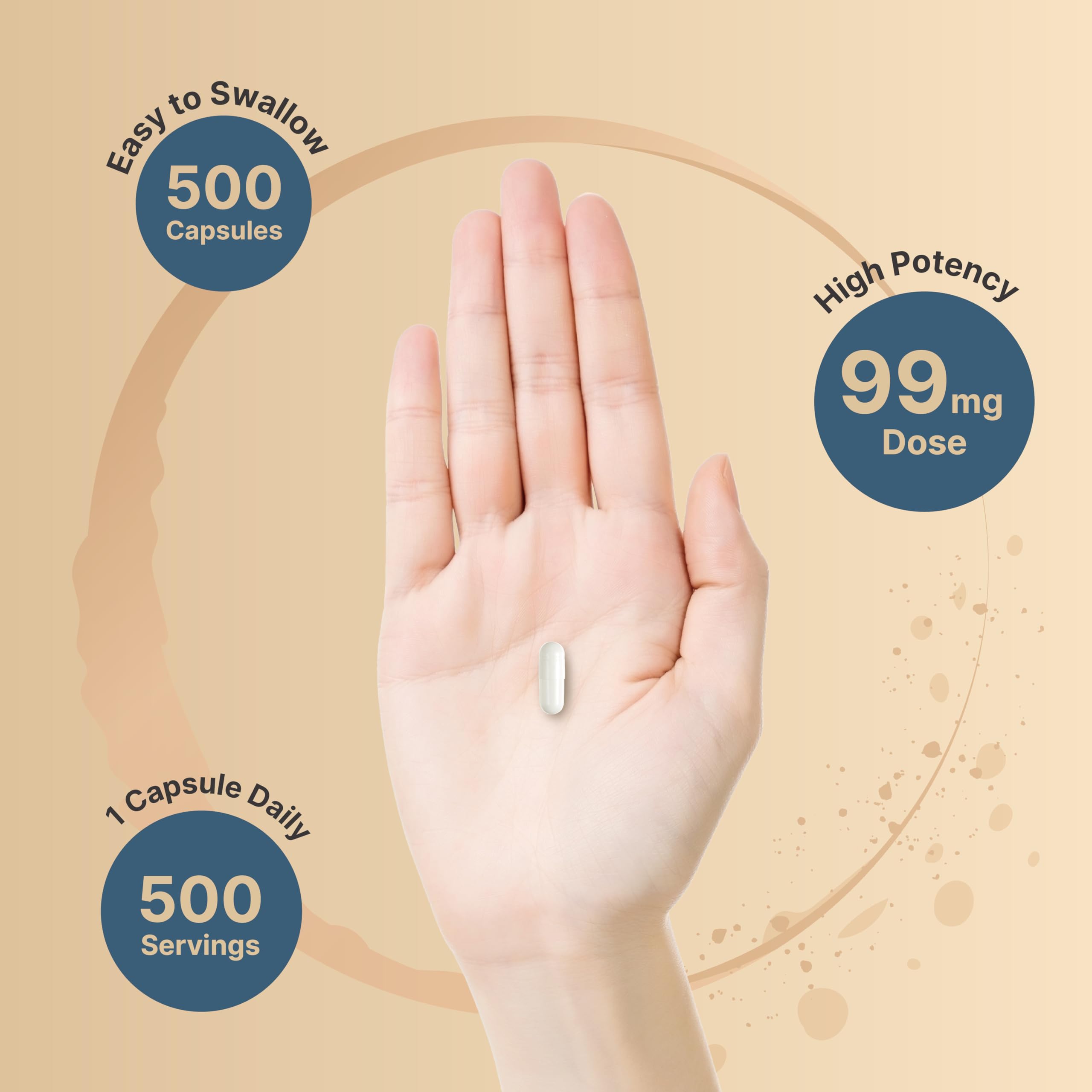 NatureBell bottle with capsules showing a convenient one-a-day option