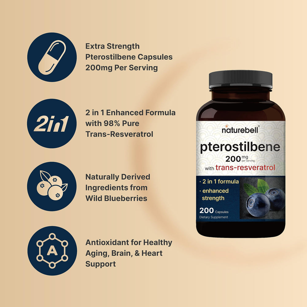 NatureBell product note: naturally derived from wild blueberries for a clean antioxidant profile.