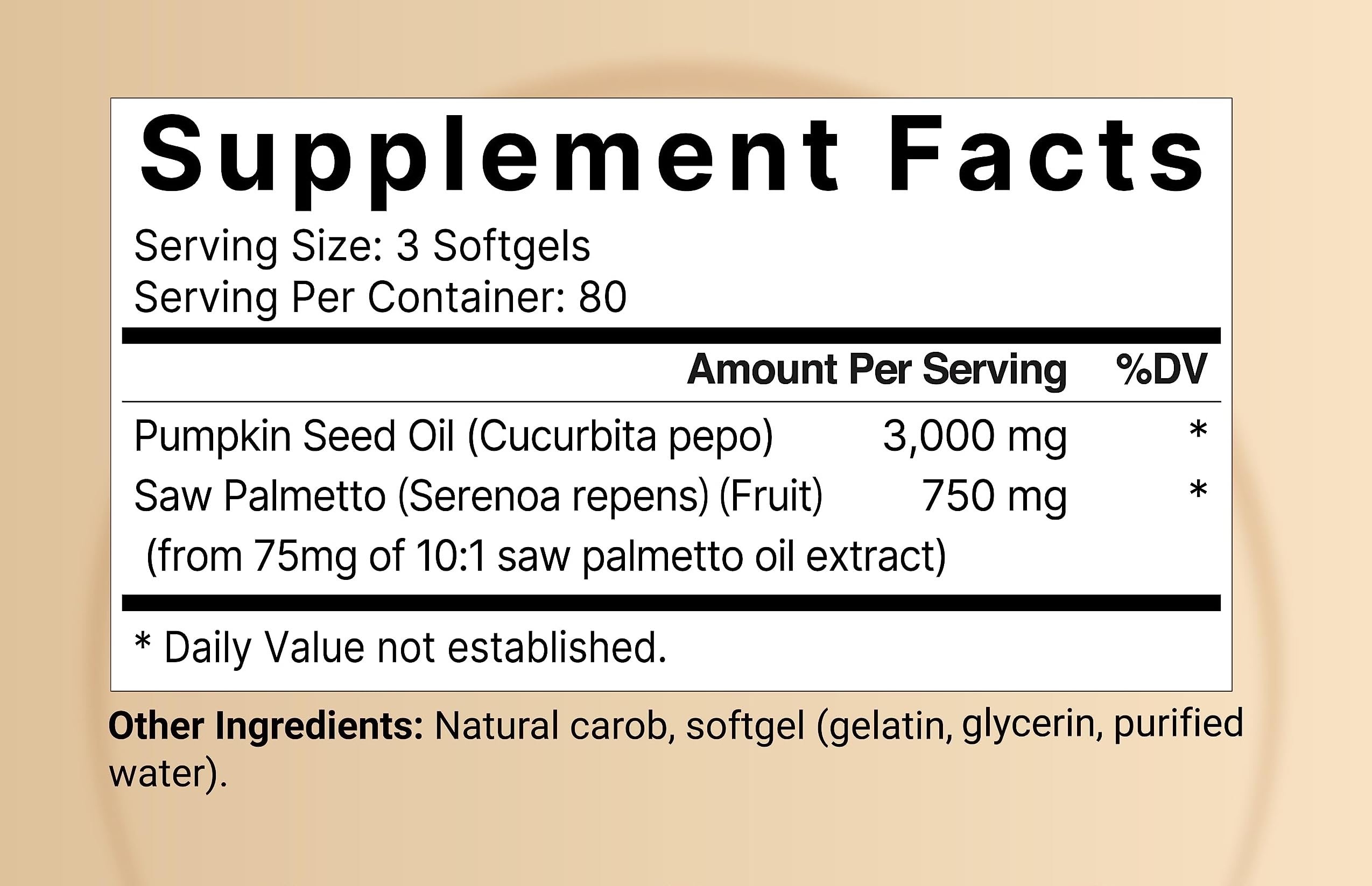 NatureBell Saw Palmetto extract bottle showing 10:1 concentrate.