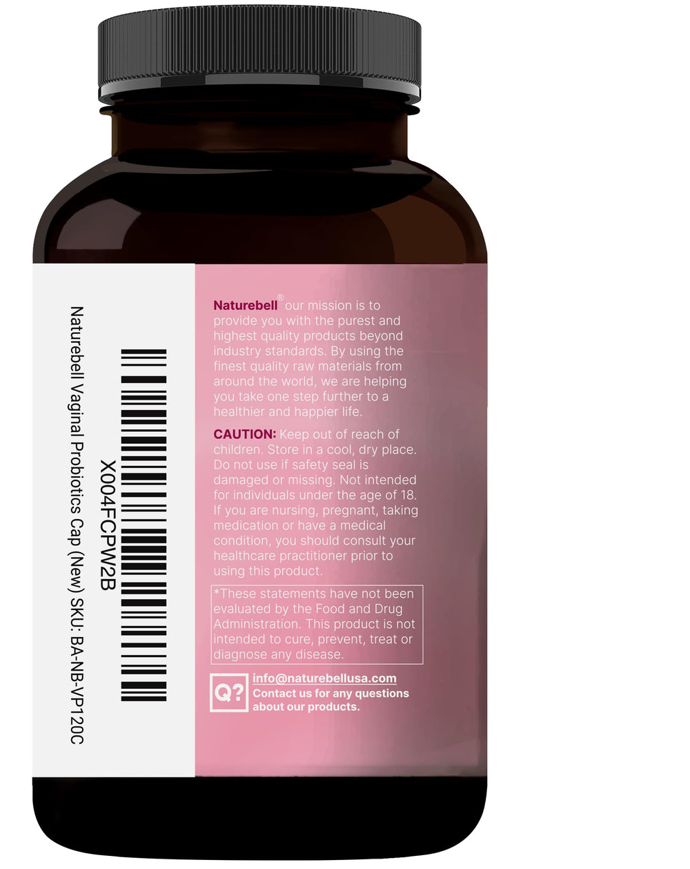 NatureBell third-party lab seal conveying tested safety and potency.