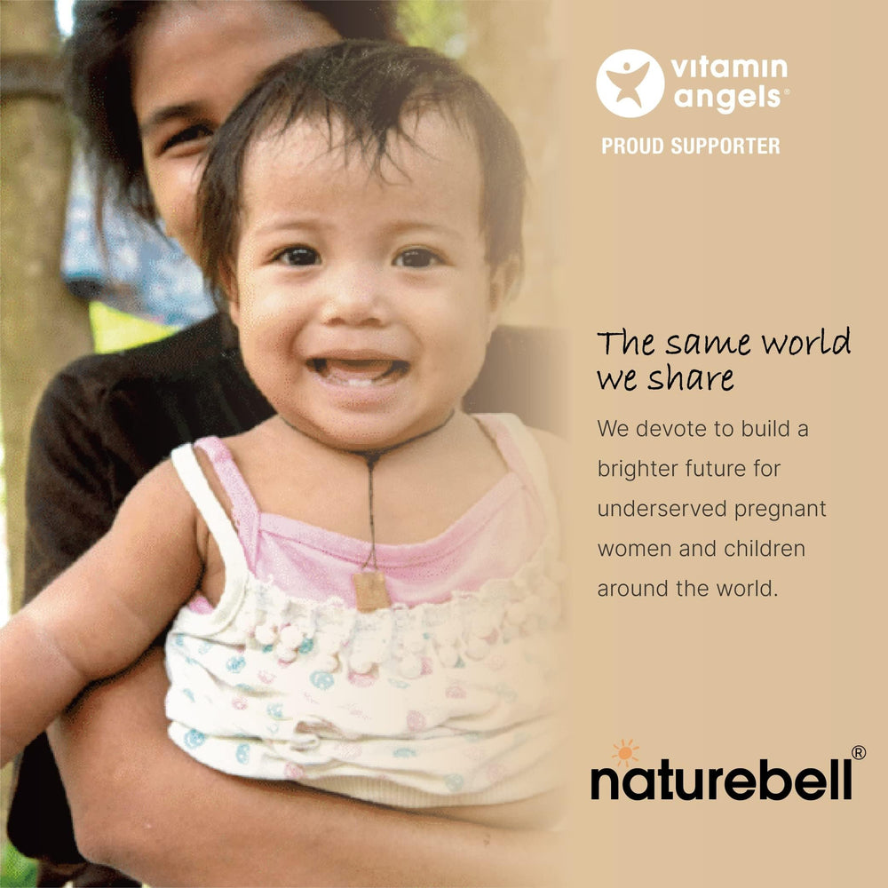 Third-party testing seal on NatureBell DHEA bottle signaling safety and potency.