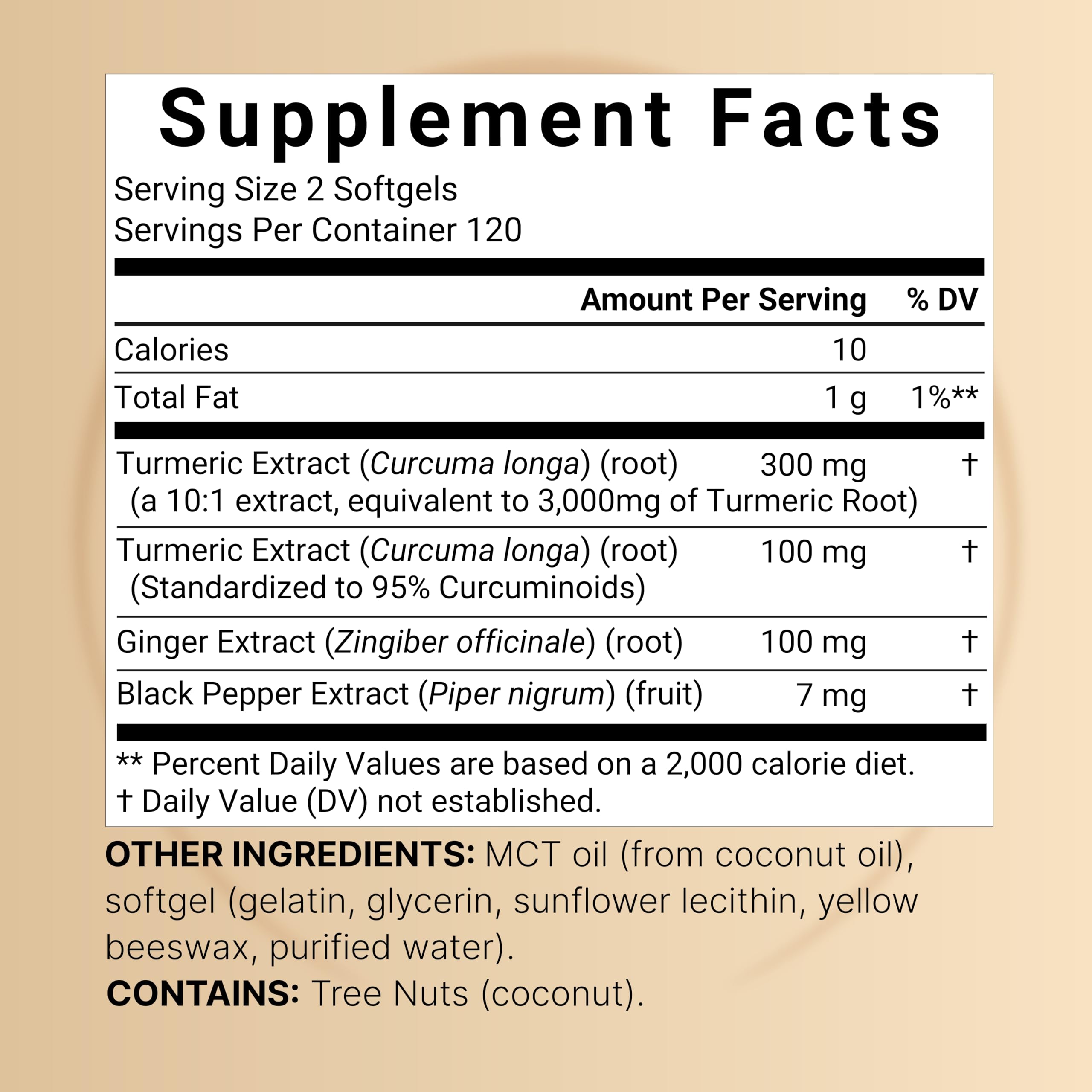 NatureBell turmeric-curcumin ginger-black-pepper bottle emphasizes absorption.