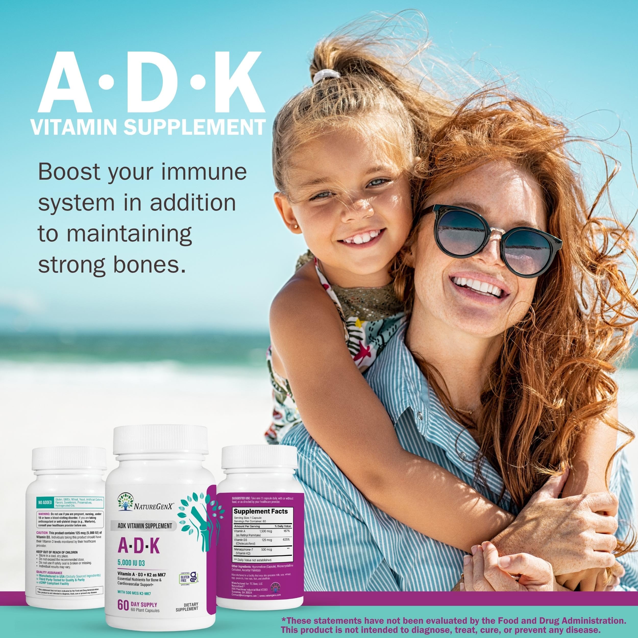 NatureGenX ADK bottle in travel case for on-the-go use.