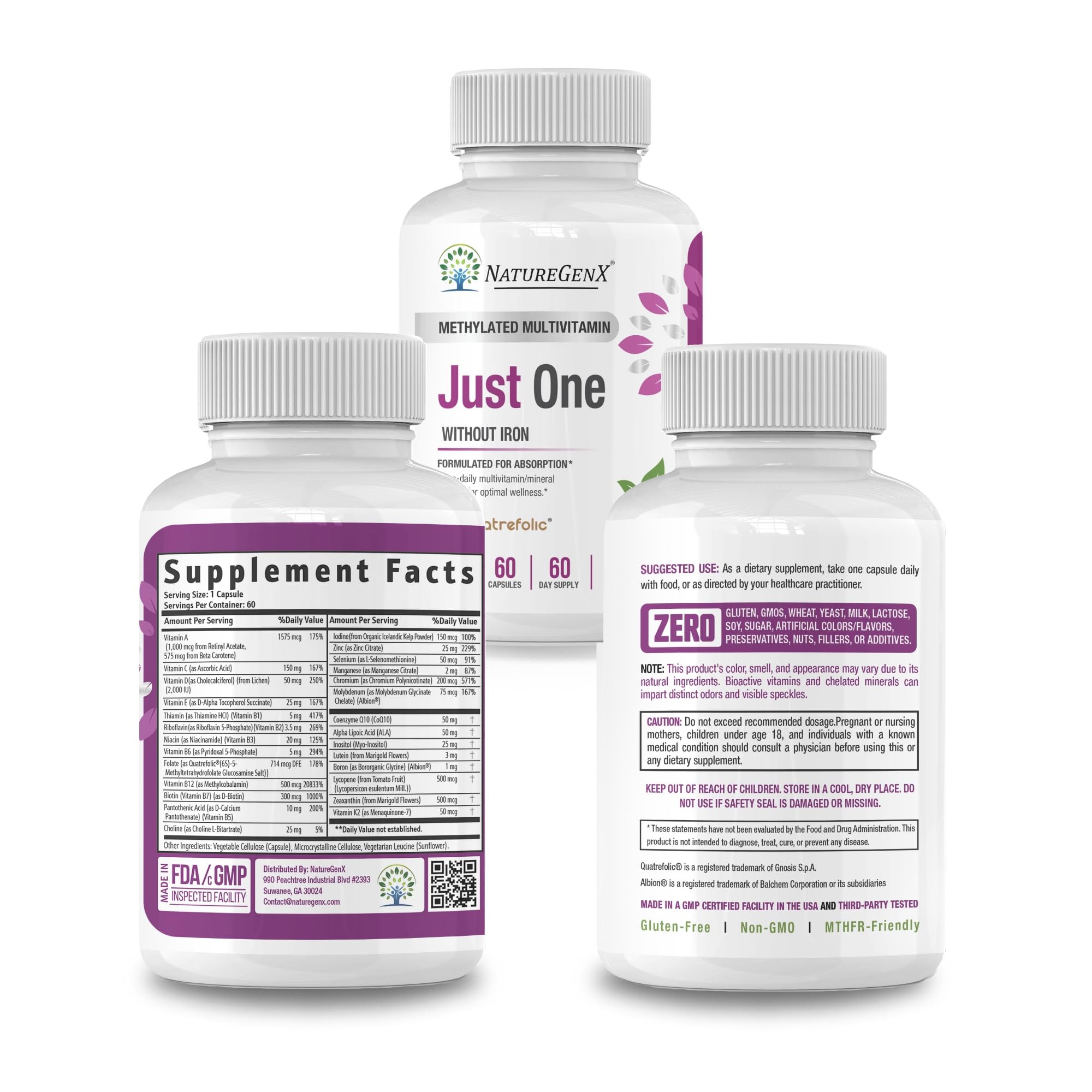 NatureGenX vitamins for men and women on-the-go
