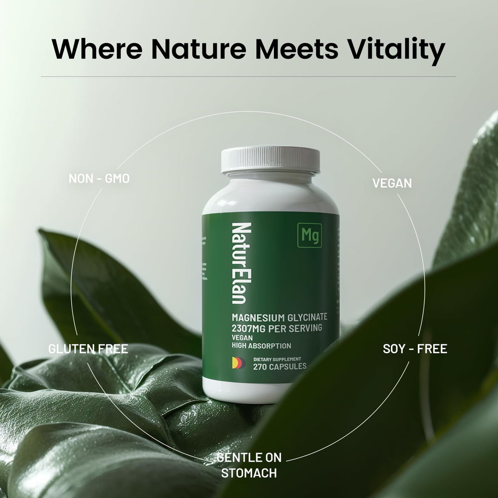NaturElan bottle pour showing convenient daily dose capsules