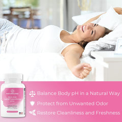 Natureland boric acid vaginal suppositories capsule dissolving for fast absorption.