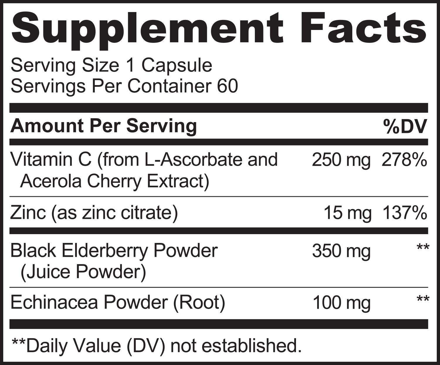 Naturelo black elderberry 350mg extract close-up, rich in anthocyanins for antioxidant support.