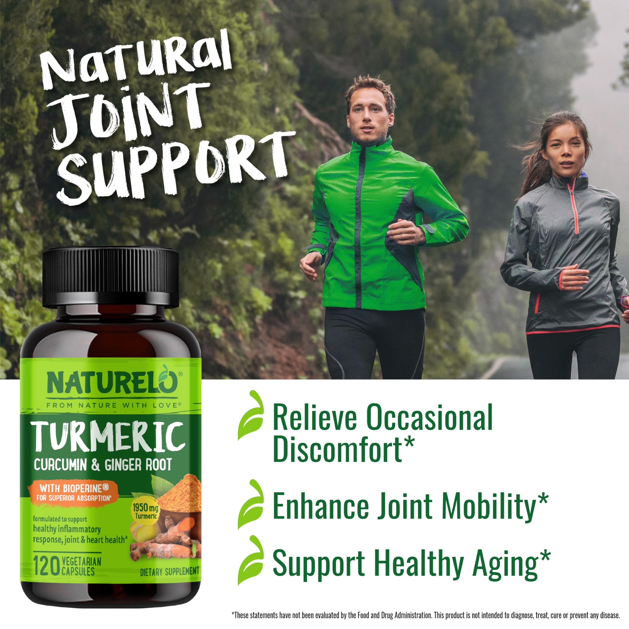 NATURELO boswellia serrata resin suggests extra joint support benefits