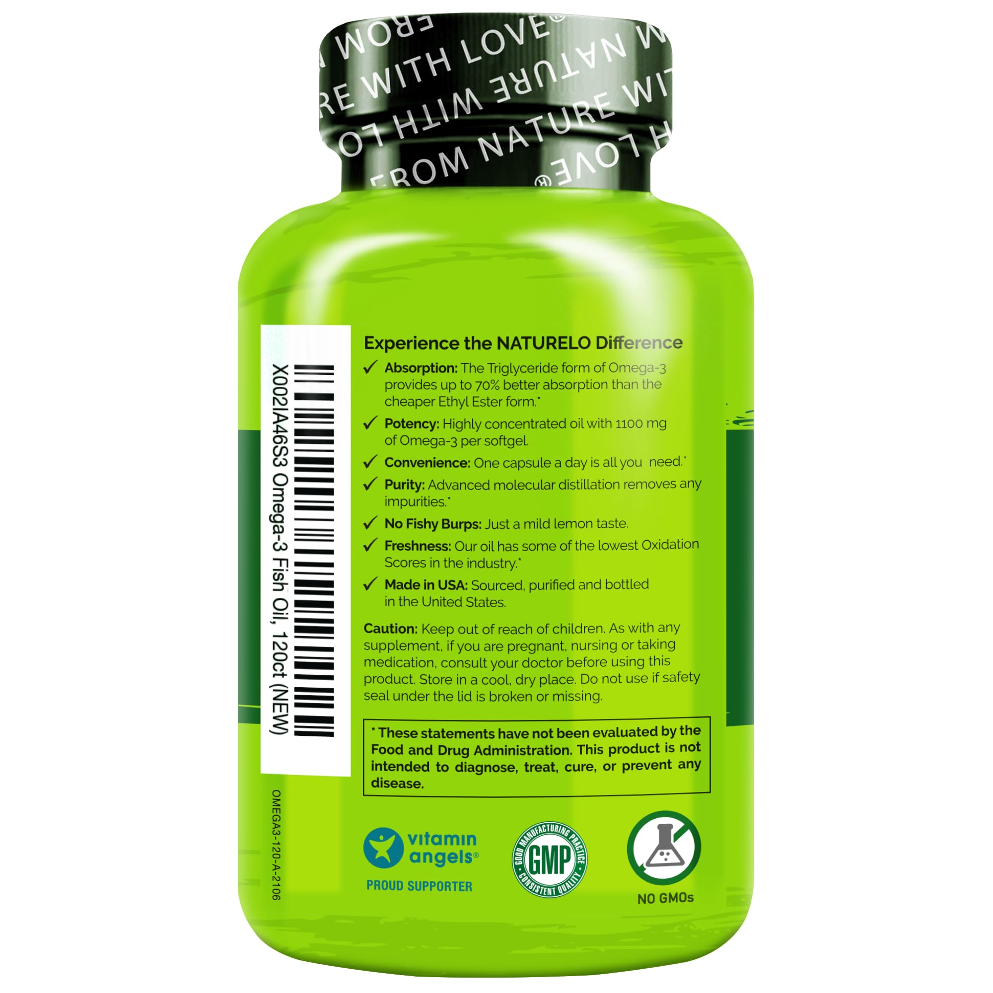 NATURELO brand ethos portrait highlights clean, bioavailable nutrition from nature.
