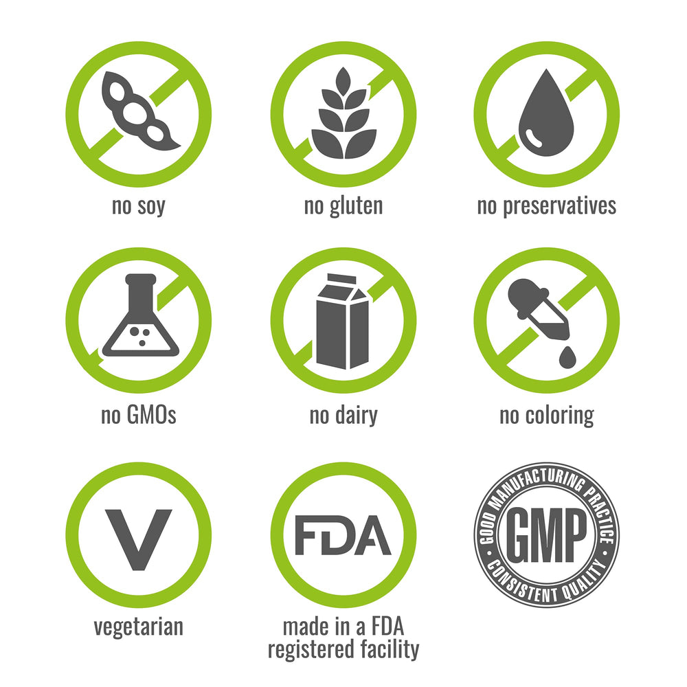 NATURELO CoQ10 capsules on a white background conveying vegan non-GMO formulation