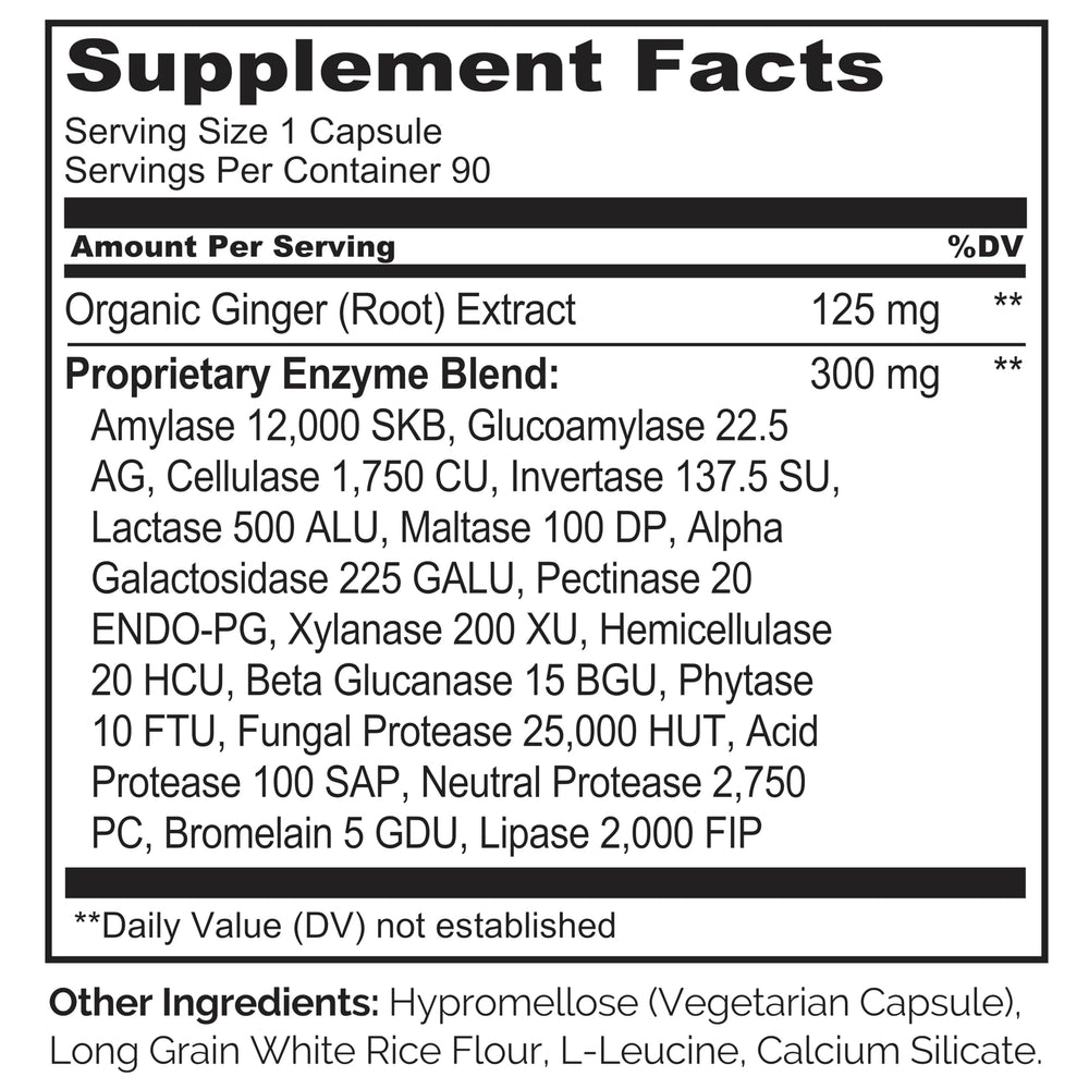 NATURELO Digestive Enzymes packaging on a shelf for easy discovery
