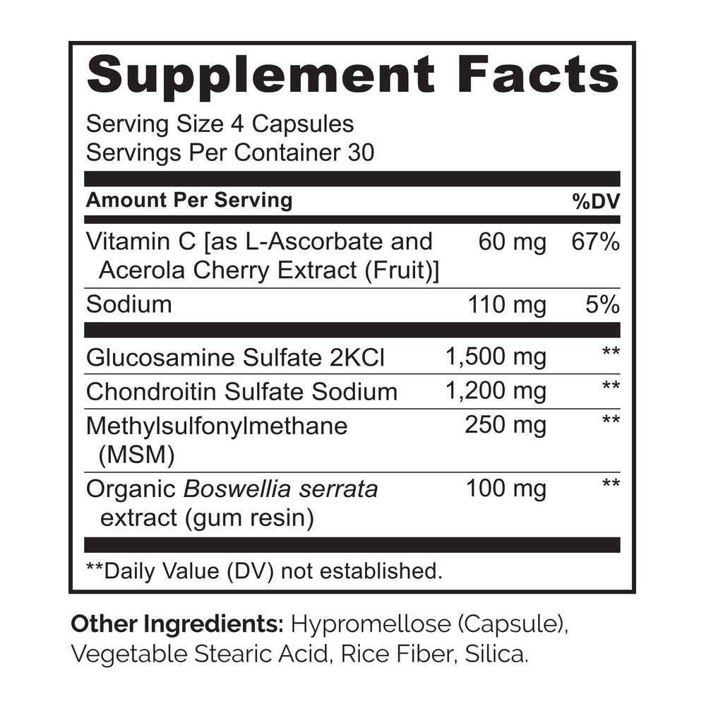 Naturelo Glucosamine Chondroitin MSM daily-use setup supports a simple routine.