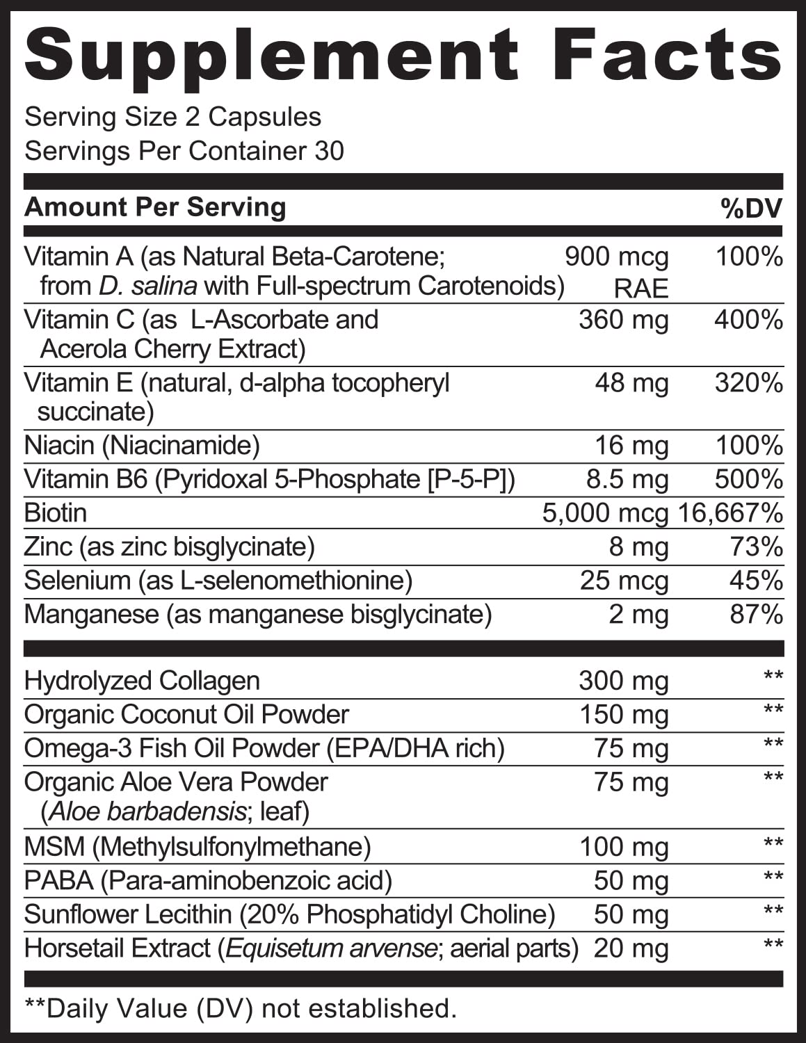 Naturelo natural beauty vitamins packaging on a clean surface