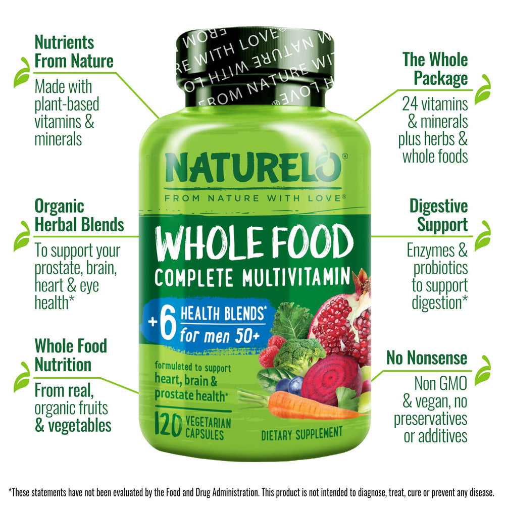 Naturelo plant-based ingredients close-up highlights nutrient-rich formulation for everyday wellness.