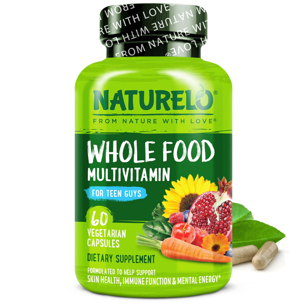 NATURELO Teen Multivitamin bottle for daily teen nutrition.
