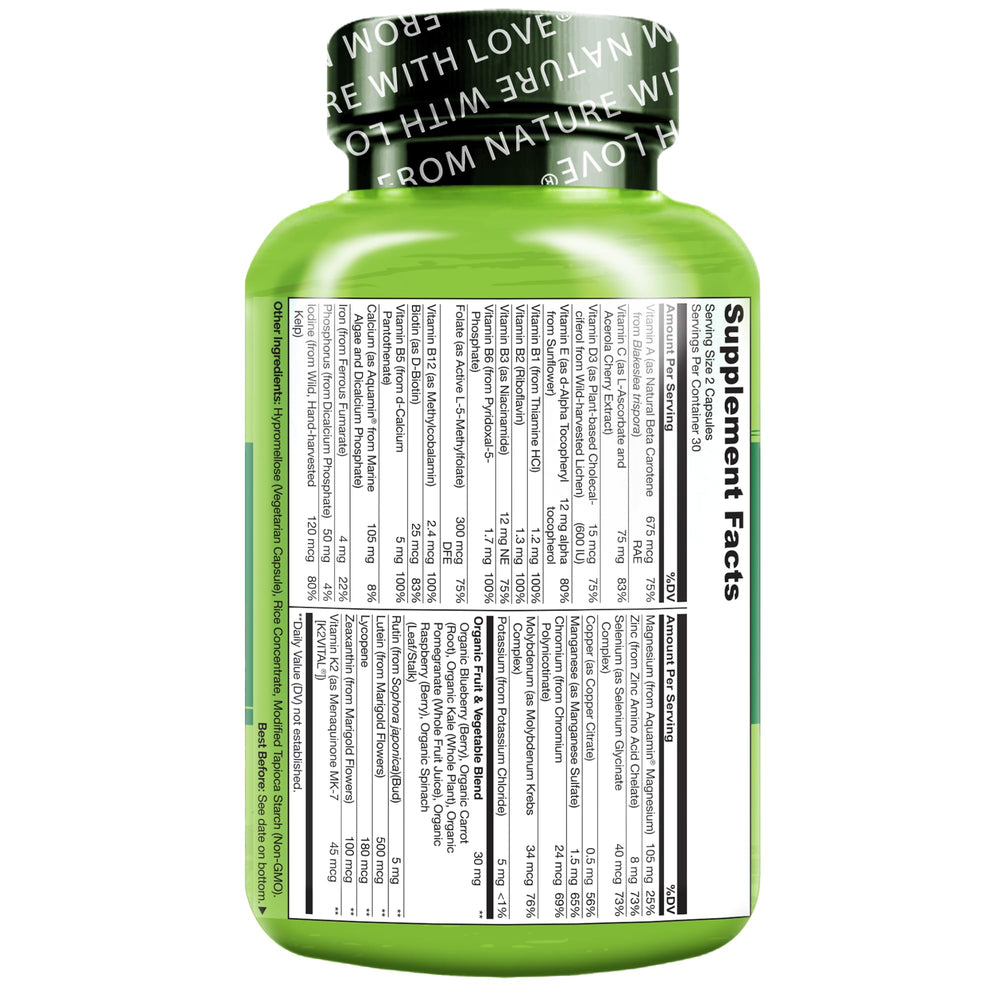 Teens taking the capsules with a healthy breakfast, Naturelo for focus.