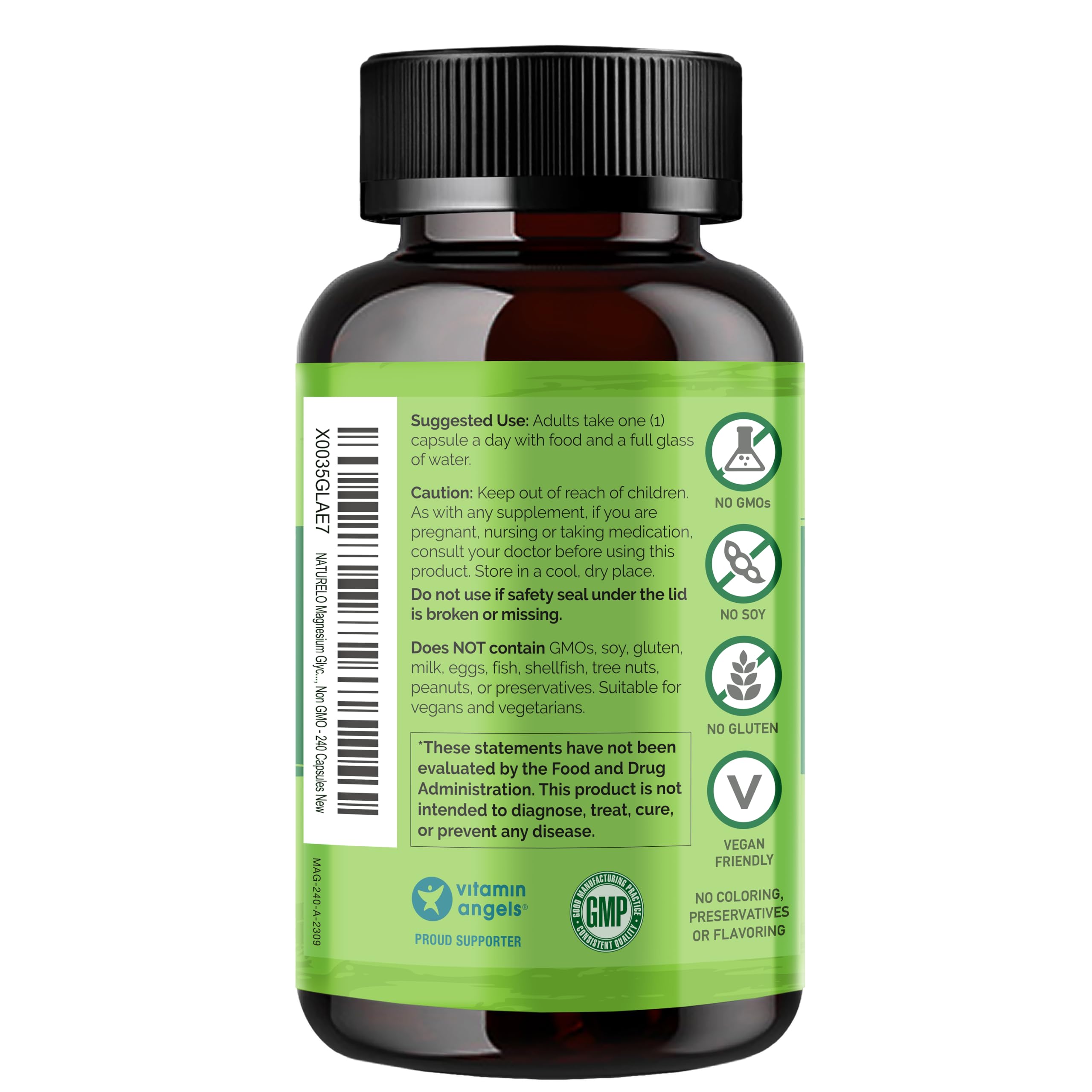 Naturelo vegan plant-based packaging communicates purity and care