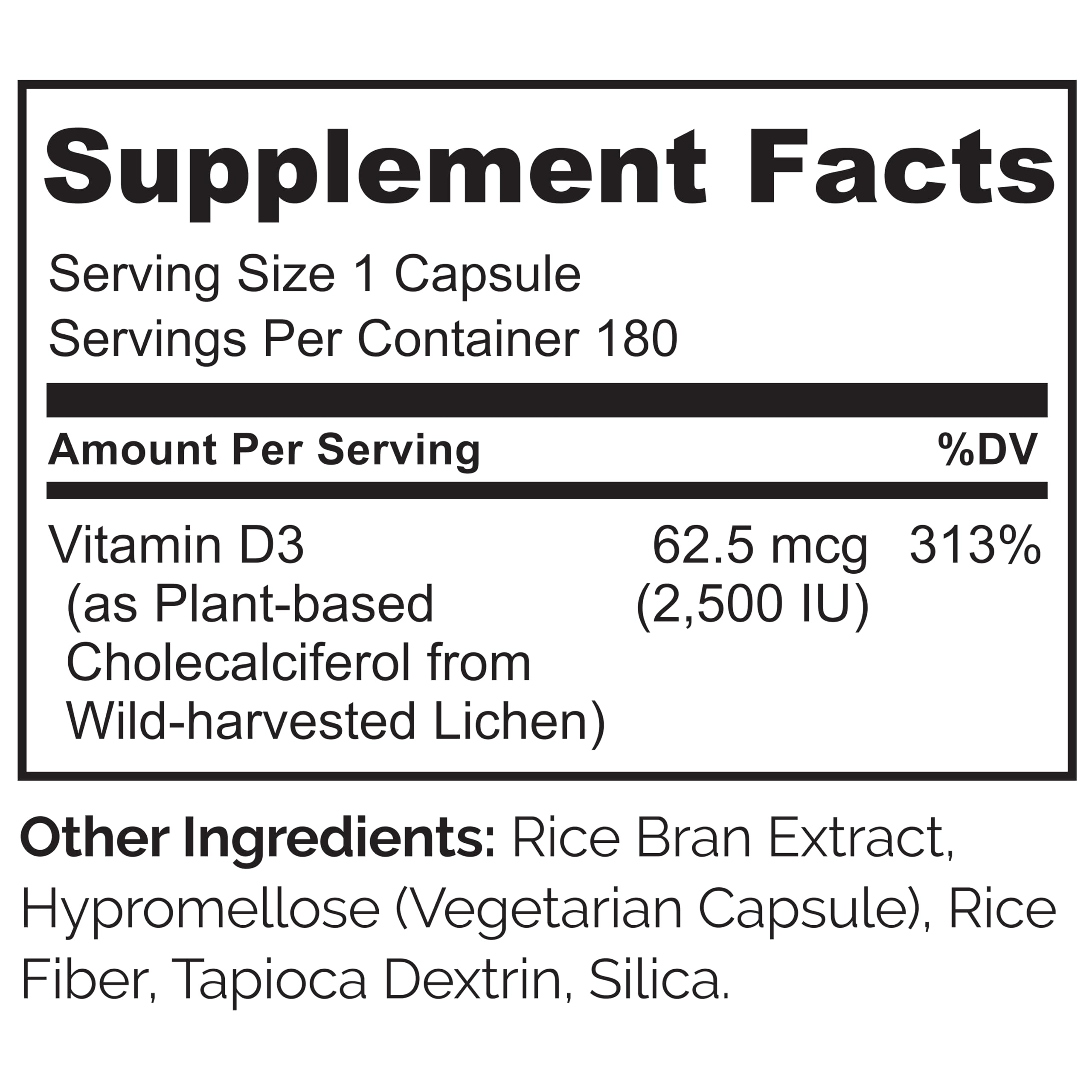 Naturelo Vitamin D3 capsules view, easy-to-swallow vegan soft gels.