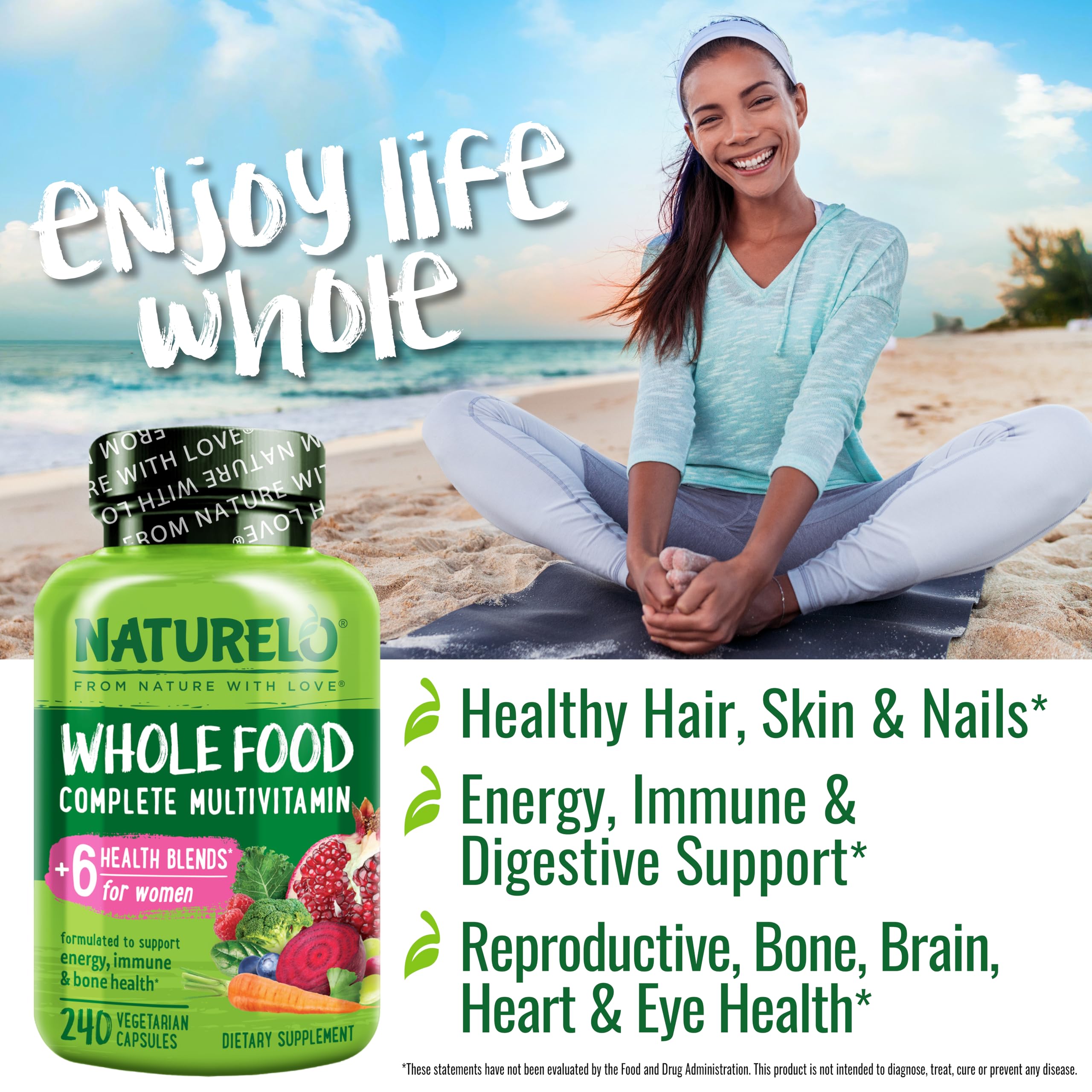 NATURELO Vitamin D3 from lichen on label highlights plant-based source.