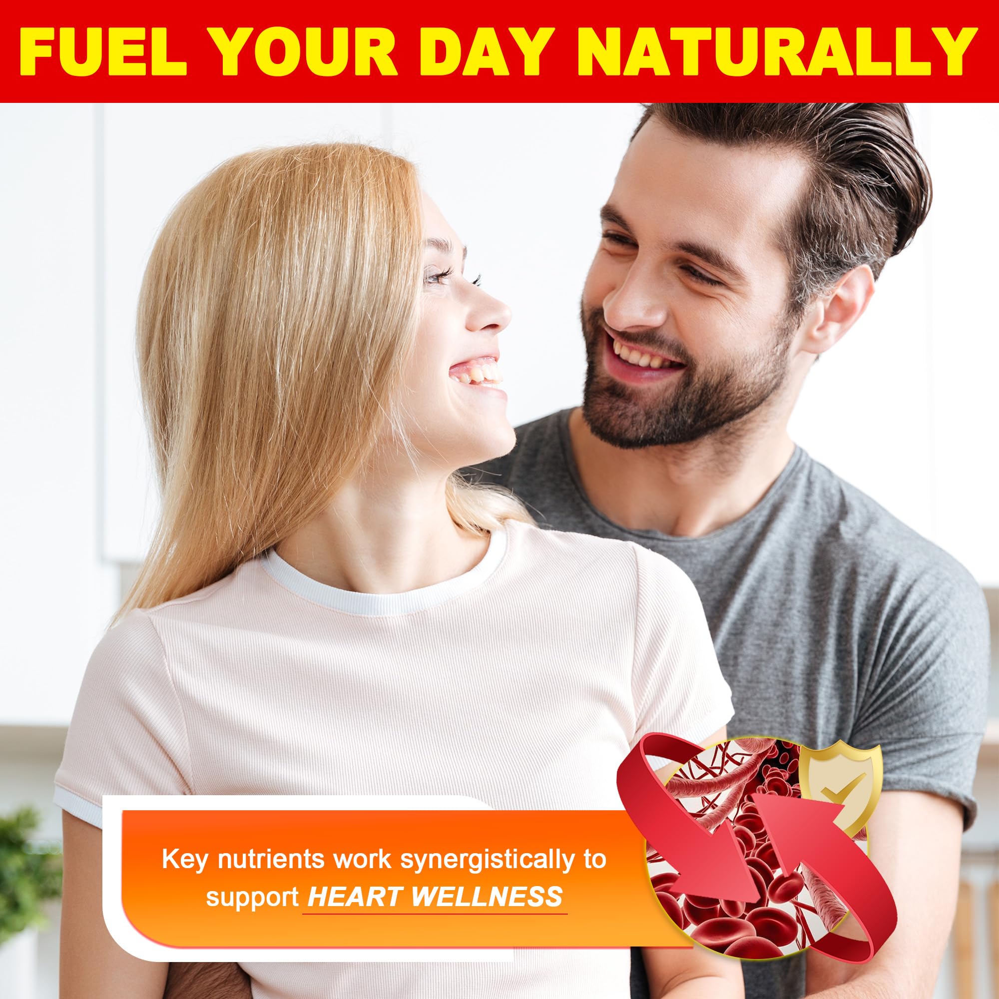 NaturePlanet capsule blend visual highlighting cayenne, turmeric, beetroot for daily energy