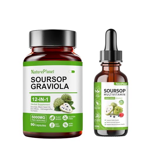 NaturePlanet Soursop Bitters Drops bottle ready for daily wellness routine.